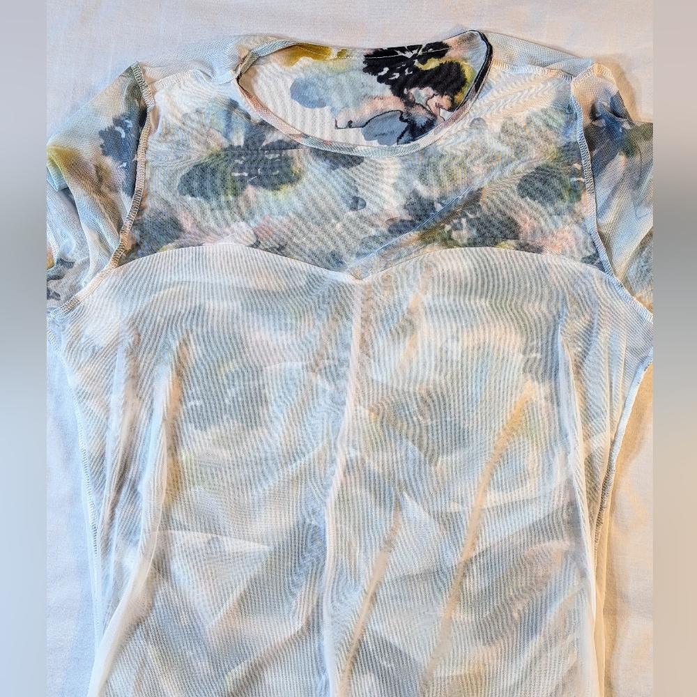 🆕 Torrid Stretch Mesh Ruched Top (Torrid 1) - Picture 5 of 11